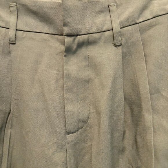 A New Day Wide Leg Pants Olive Green Size 4 NWT - Picture 4 of 7